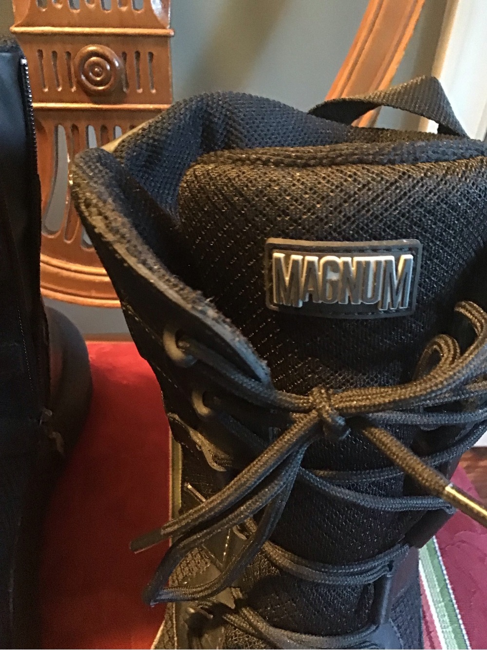 Magnum Black Men's Tactical Lace-Up Boots